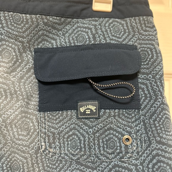 billabong Men’s Blue Swin Shorts Size 32 - Picture 10 of 10